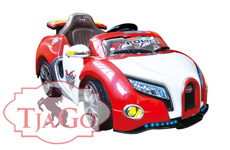 Детский электромобиль TjaGo Bugatti 118SX red